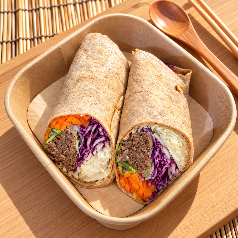 통밀 불고기 또띠아